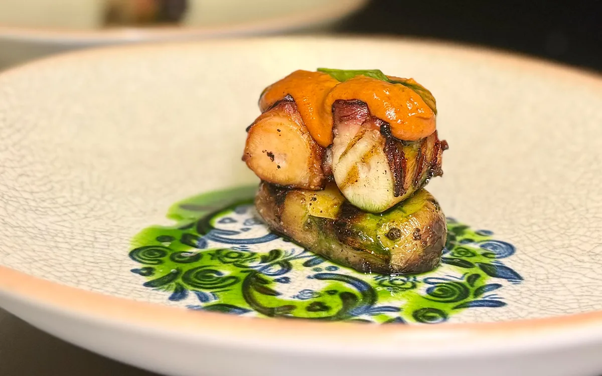 Sous vide Ahtapot Mahal Restaurant Köln